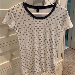 J crew women’s linen t shirt